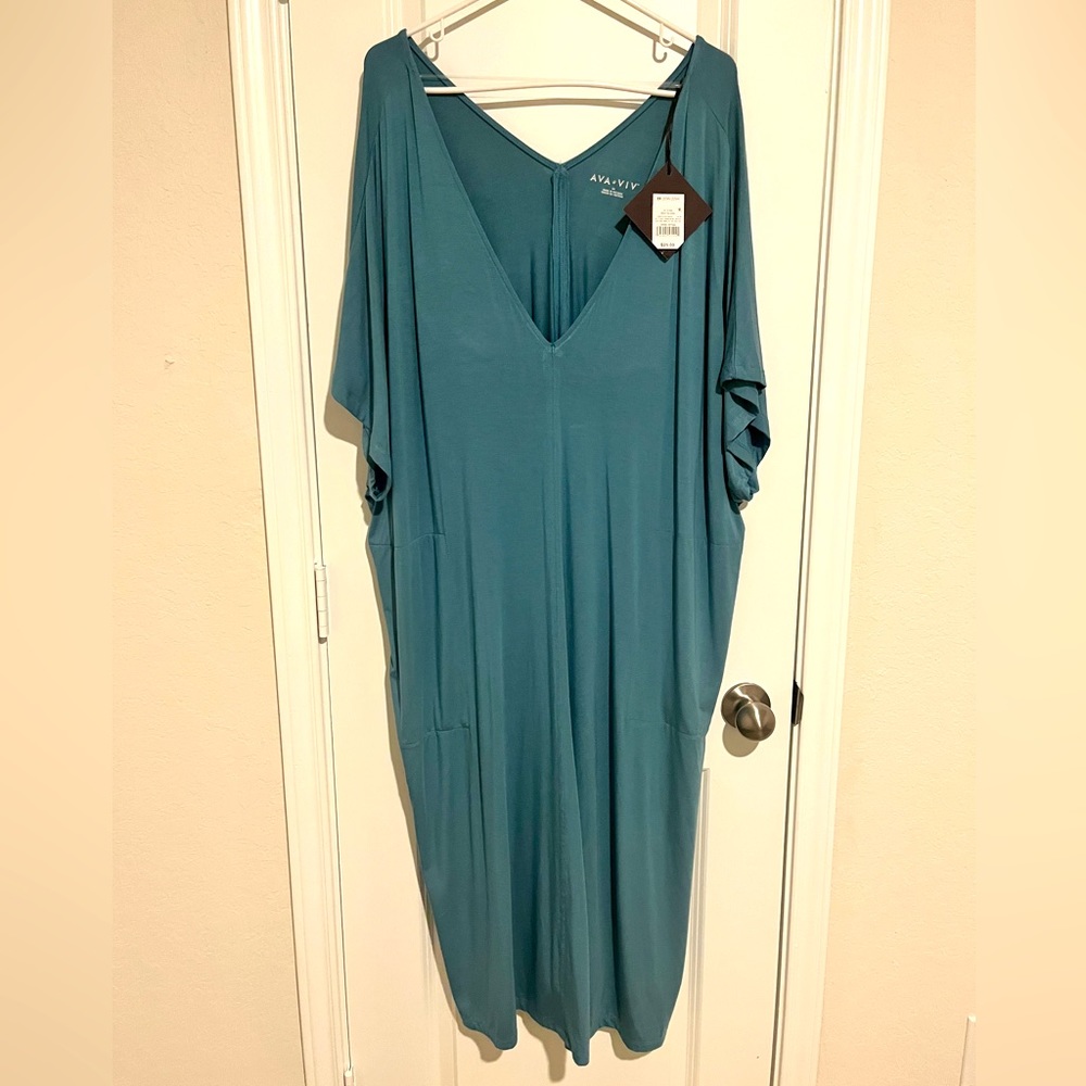 Teal dress of your summer dreams